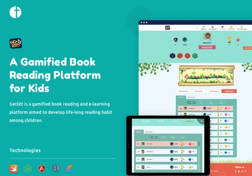 A Gamified Book Reading Platform for Kids