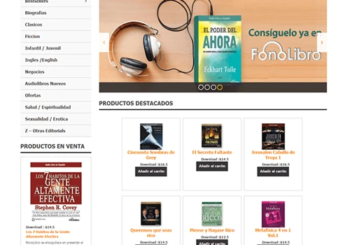 Online Audiobook Retailer for the Spanish-Speaking Market