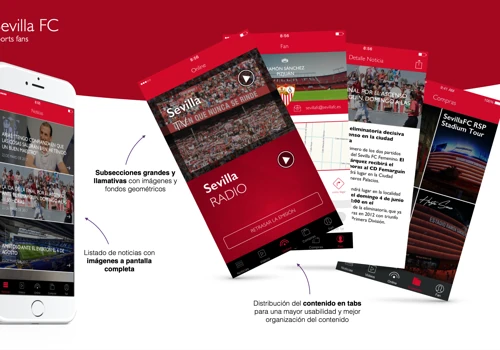 SEVILLA FC | Mobile app development