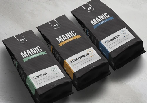 Branding for Manic Coffee & Gelato