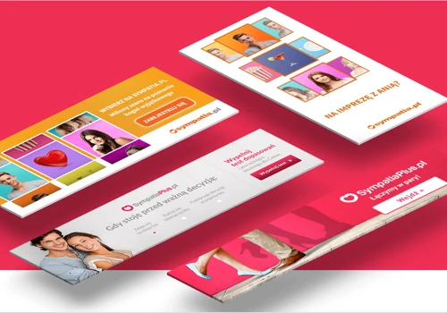 sympatia.pl - The production of materials for the needs of an online campaign for the biggest dating portal in Poland.