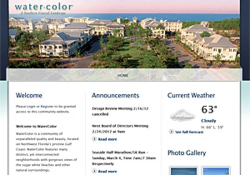 WaterColor Community Association