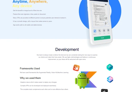 SignDoc - E‑Signature SaaS Platform Development