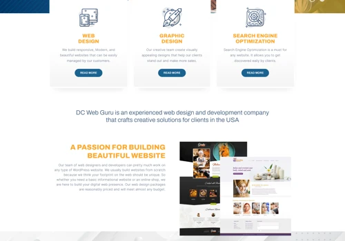 DC Web Guru Website