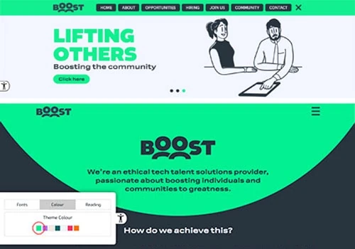 Boost Talent Website