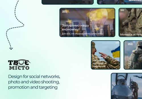 Social media covers for Ukrainian Media
