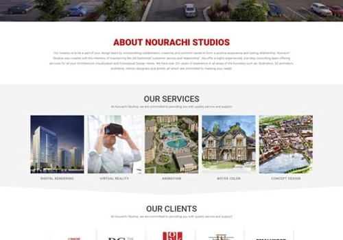 Nourachi Studio Website