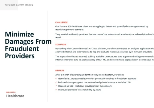 Minimize Damages From Fraudulent Providers
