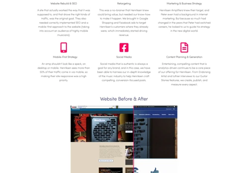 Mobile-Responsive Website + Content Development