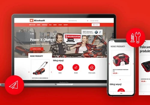 Einhell E-Commerce store