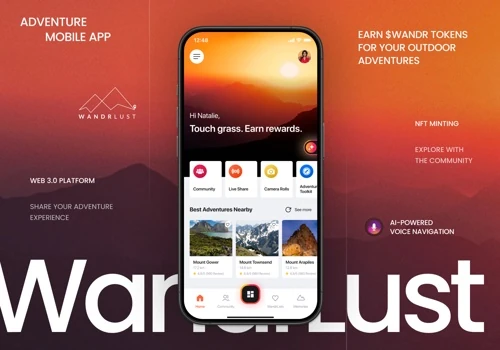 WandrLust: AI Powered Outdoor App & Web3 Rewards