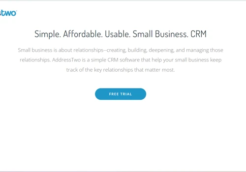 AddressTwo: Simple, Affordable,small business CRM