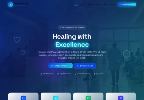 An Hospital Website