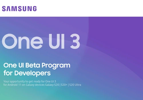 Samsung ONE UI Developer Portal