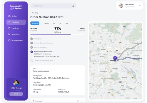 Transport System App