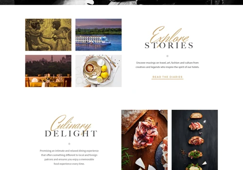 Experience Design for Oberoi's
