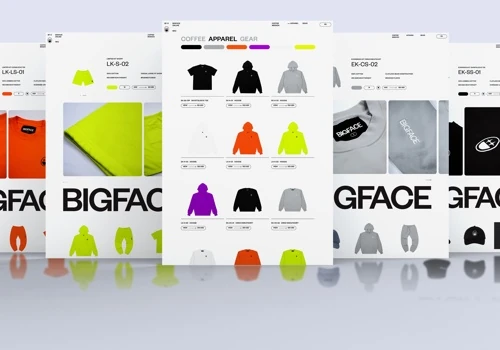 Website E-commerce Photography