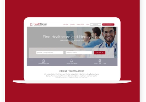 HealthCareer - Job portal for Health Industry