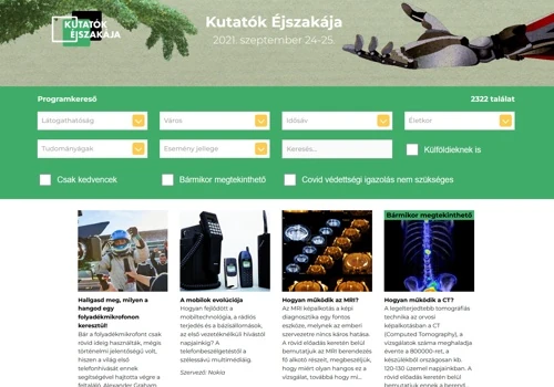 Researchers' Night Hungary