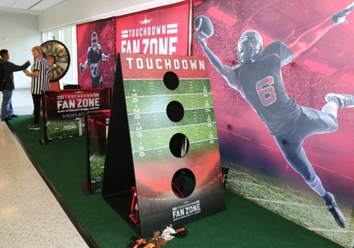 Superbowl Event for United Airlines Terminal
