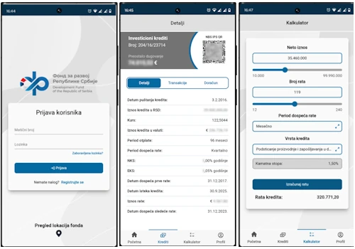 SmartLoans mobile application