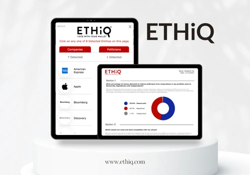 Ethiq Portfolio Analyzer (Web App and Extension)