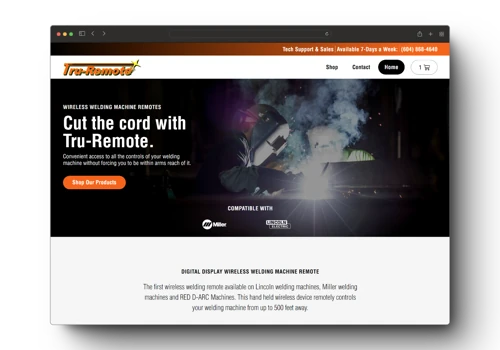 Custom Designed WordPress E-Commerce Site