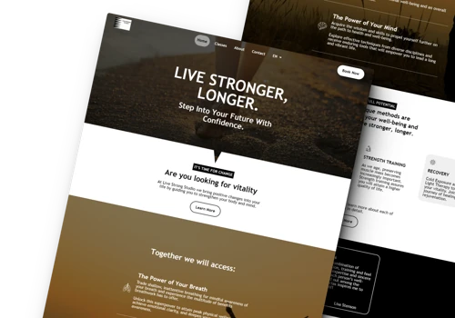 Brand Strategy and Web Design on Wordpress