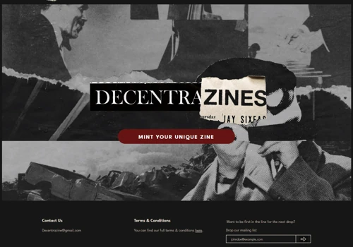 10000 Art work NFT minting website