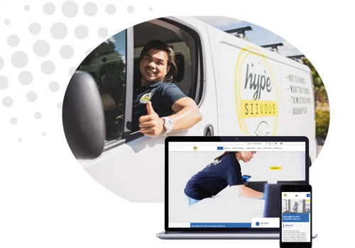 Website Design & Development for Cleaning Agency