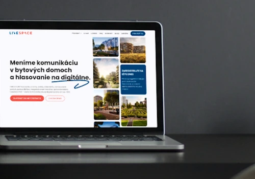 Website for SAAS company called Livespace
