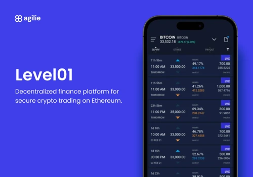 Level01: Secure crypto trading on Ethereum.