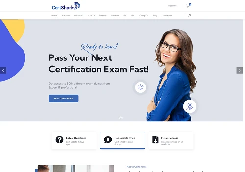 CertSharks - IT Certifications Exams Dumps Website