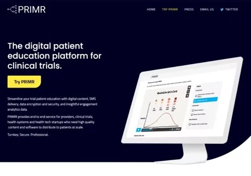 PRIMR - web application development