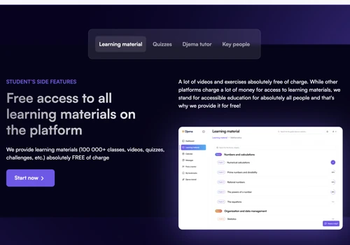AI-powered online tutoring platform