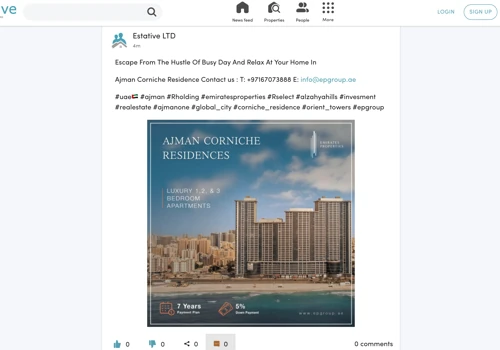 Real Estate Marketplace & Social Network