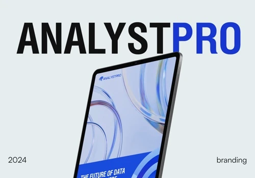 AnalystPro — Brand identity design