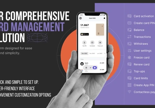 Software startup in the card management industry