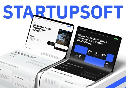 Website redesign for software engineering company