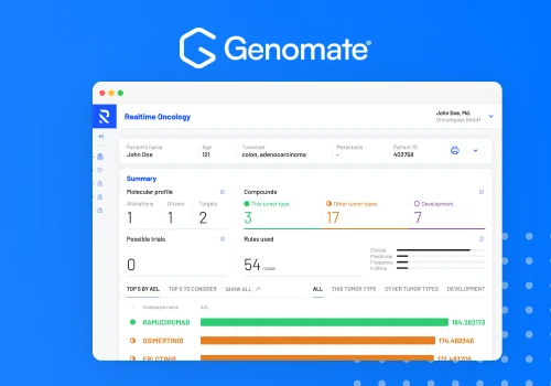 Software for Precision Oncology