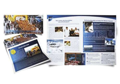 Online design and print design - Newsletter