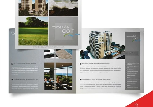 Design brochure for real estate