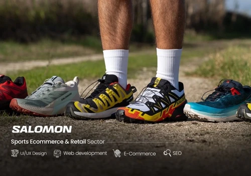 Salomon GCC - Ecommerce website Development