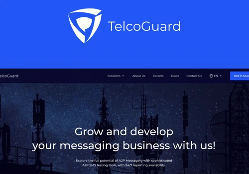 Telco Guard website development