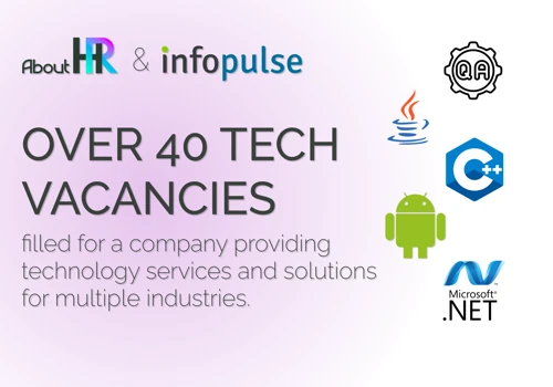 Over 40 tech vacancies