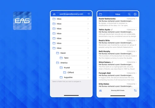 EAS Mobile App for iOS & Android