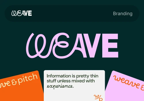 Weave&Pitch Brand Design