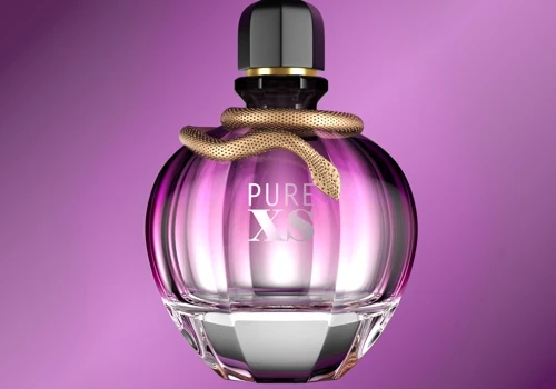 Perfume bottle 3D Rendering CGI