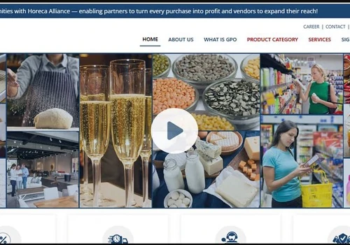 Horeca Alliance eCommerce Site