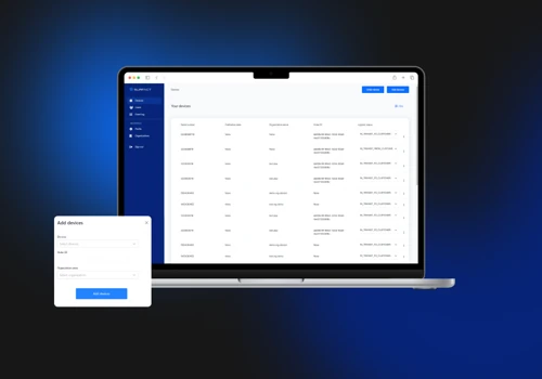 Surfact: Portal for IoT device management